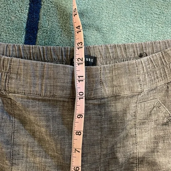 Reitmans Gray Cropped Pants - Picture 9 of 10